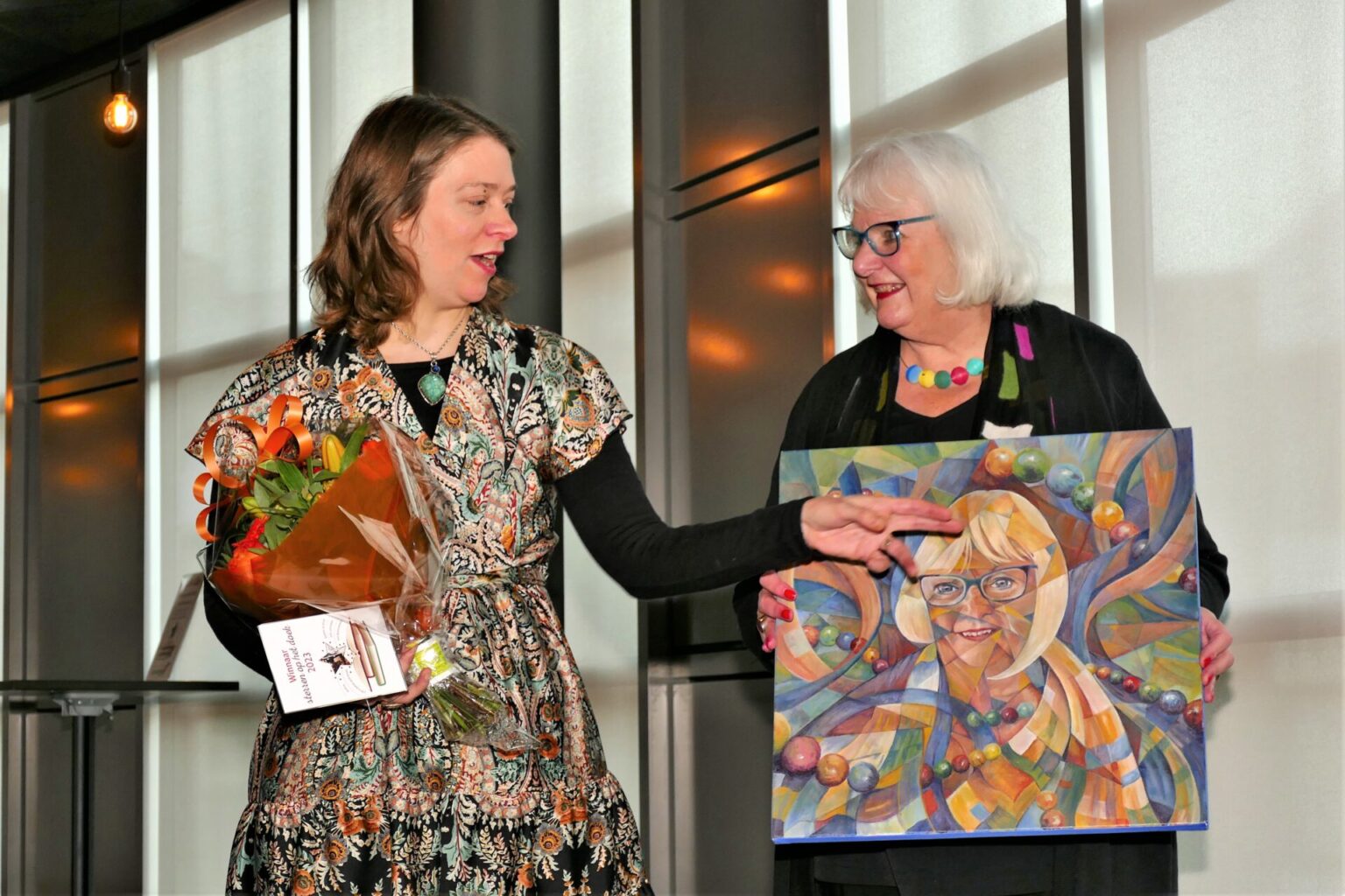 Dubbelslag bij Sterren op het doek voor Tineke van der Struik De Weidevenner Dubbelslag bij Sterren op het doek voor Tineke van der Struik De Weidevenner